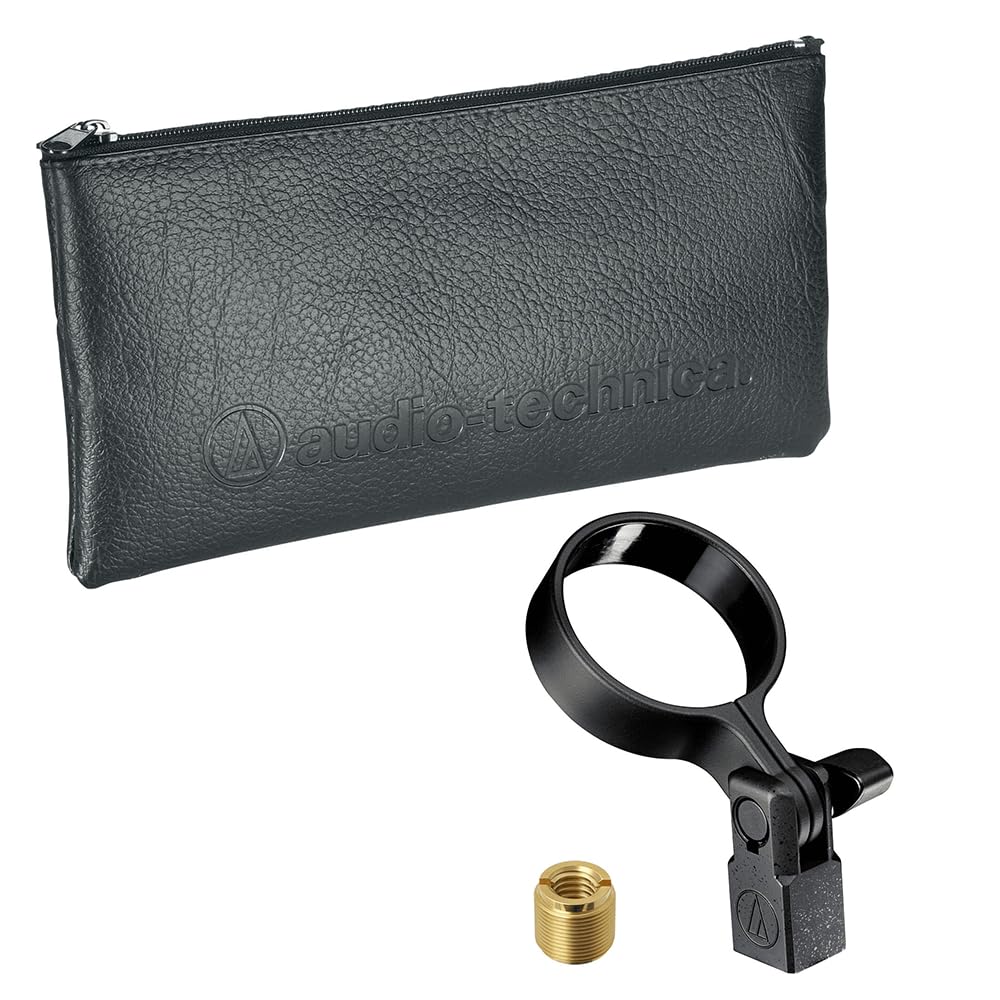 Liquid Audio Audio Technica BP40 Large-Diaphragm Dynamic Broadcast Microphone Bundle w/Pig Hog PHM10 8mm Mic Cable Polishing Cloth - Image 6