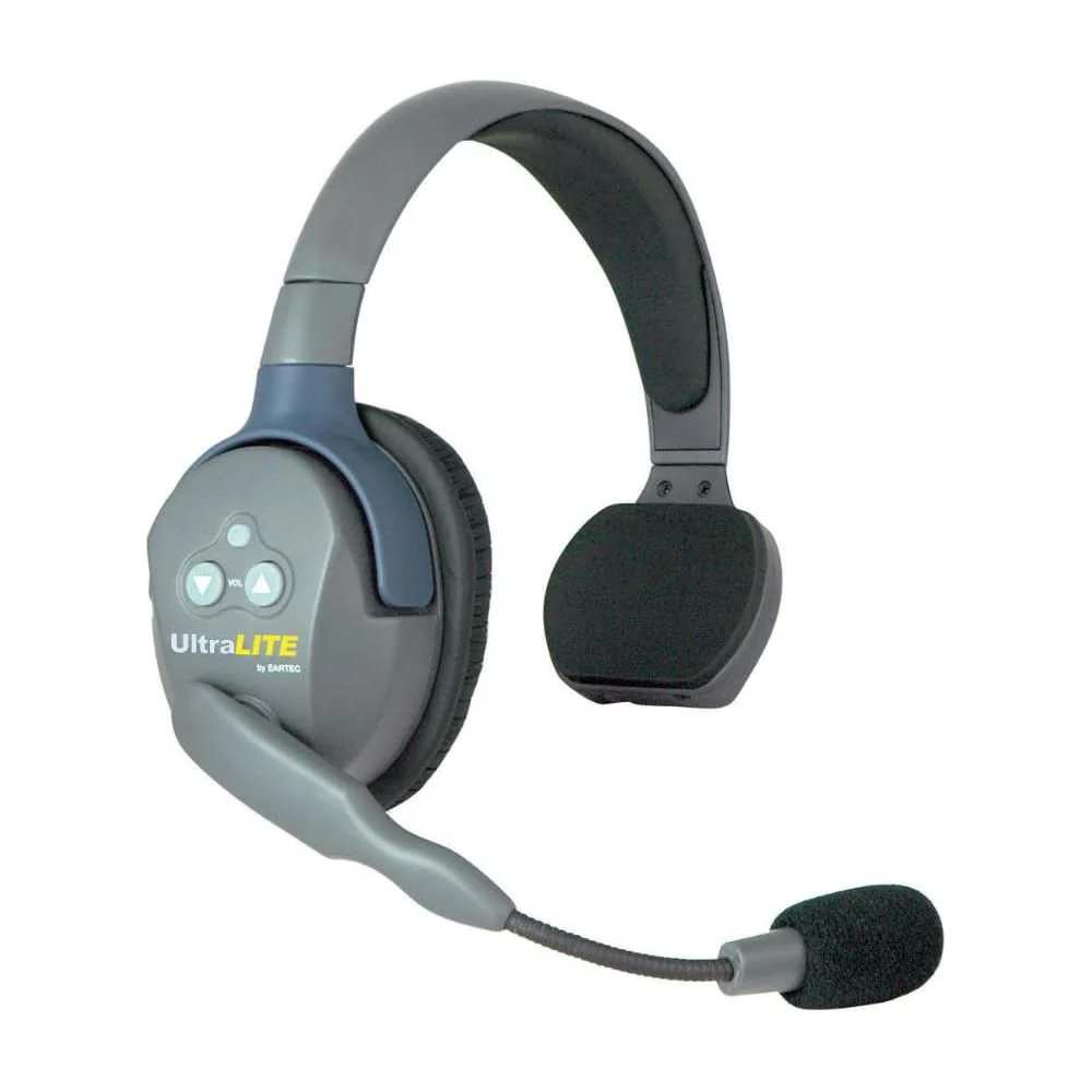 Liquid Audio Eartec Ultralite Full Duplex Wireless Headset Communication - 2 Single Ear Headsets Bundle w/Eartec ULEPD Ultralite Leatherette Earpad (Pair) Polishing Cloth - Image 4
