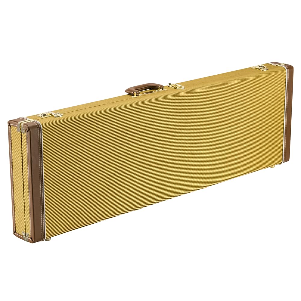 Liquid Audio Fender Classic Series Cases - Precision Bass®/Jazz Bass®, Tweed - 0996166300 Bundle w/ 12-Pack Guitar Pick Polishing Cloth - Image 3