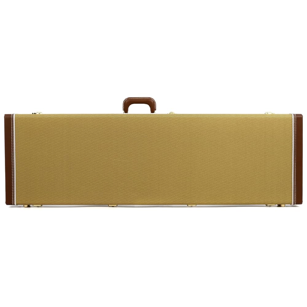 Liquid Audio Fender Classic Series Cases - Precision Bass®/Jazz Bass®, Tweed - 0996166300 Bundle w/ 12-Pack Guitar Pick Polishing Cloth - Image 5