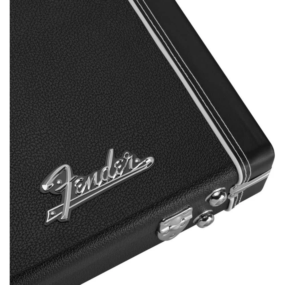 Liquid Audio Fender Classic Series Cases - Precision Bass®/Jazz Bass®, Black Bundle w/ 12x Fender Picks Polishing Cloth - Image 5