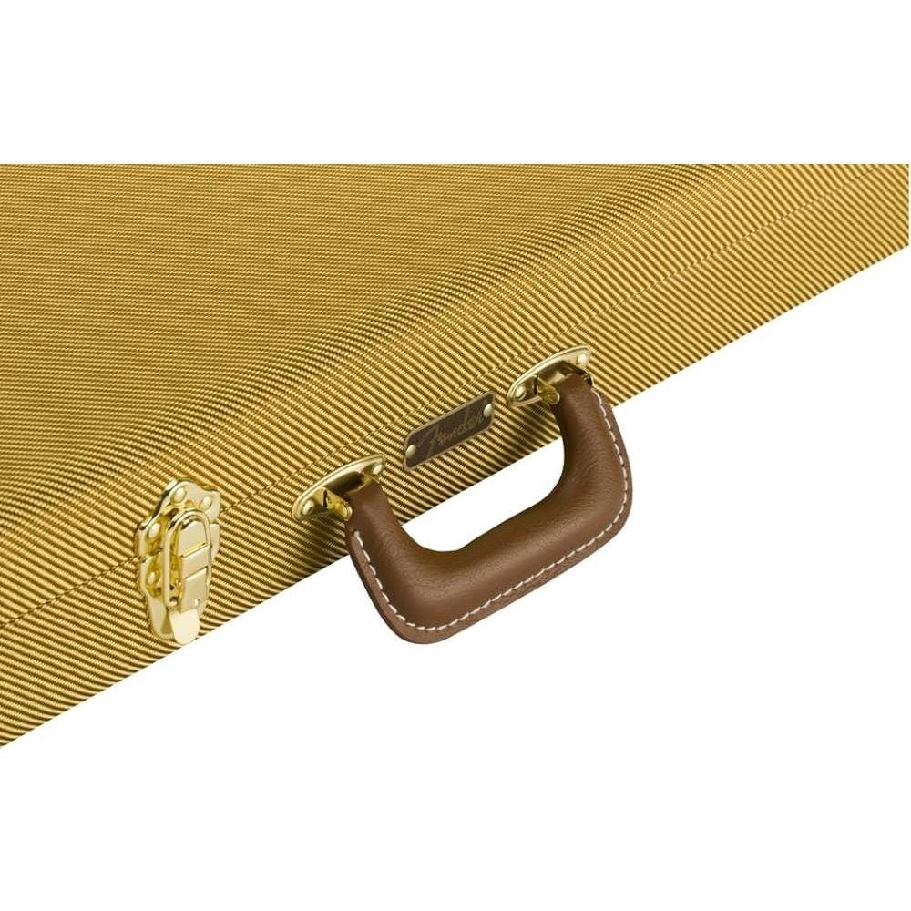 Liquid Audio Fender Classic Series Wood Case Stratocaster®/Telecaster®, Tweed Bundle w/ 12x Fender Picks Polishing Cloth - Image 3