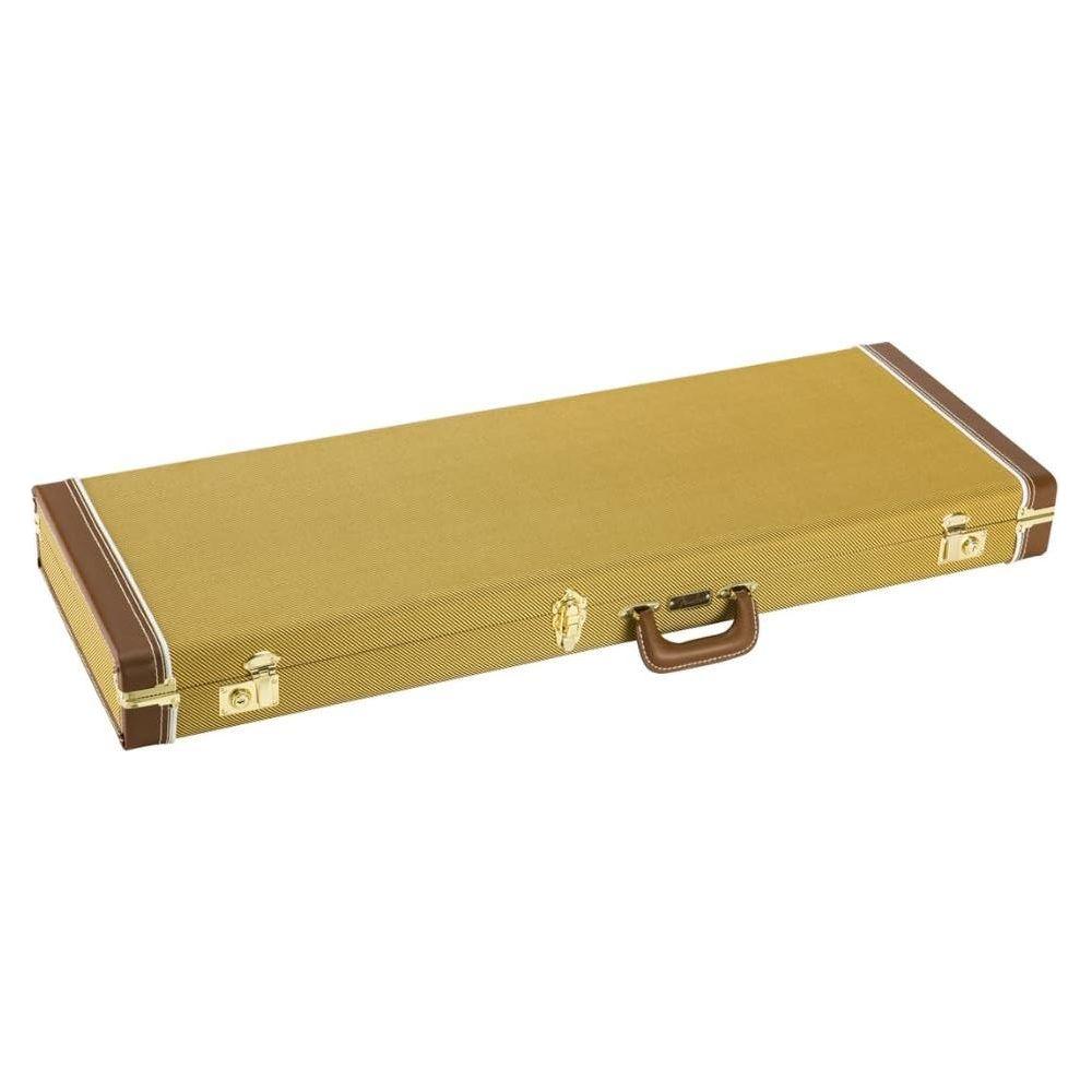 Liquid Audio Fender Classic Series Wood Case Stratocaster®/Telecaster®, Tweed Bundle w/ 12x Fender Picks Polishing Cloth - Image 4