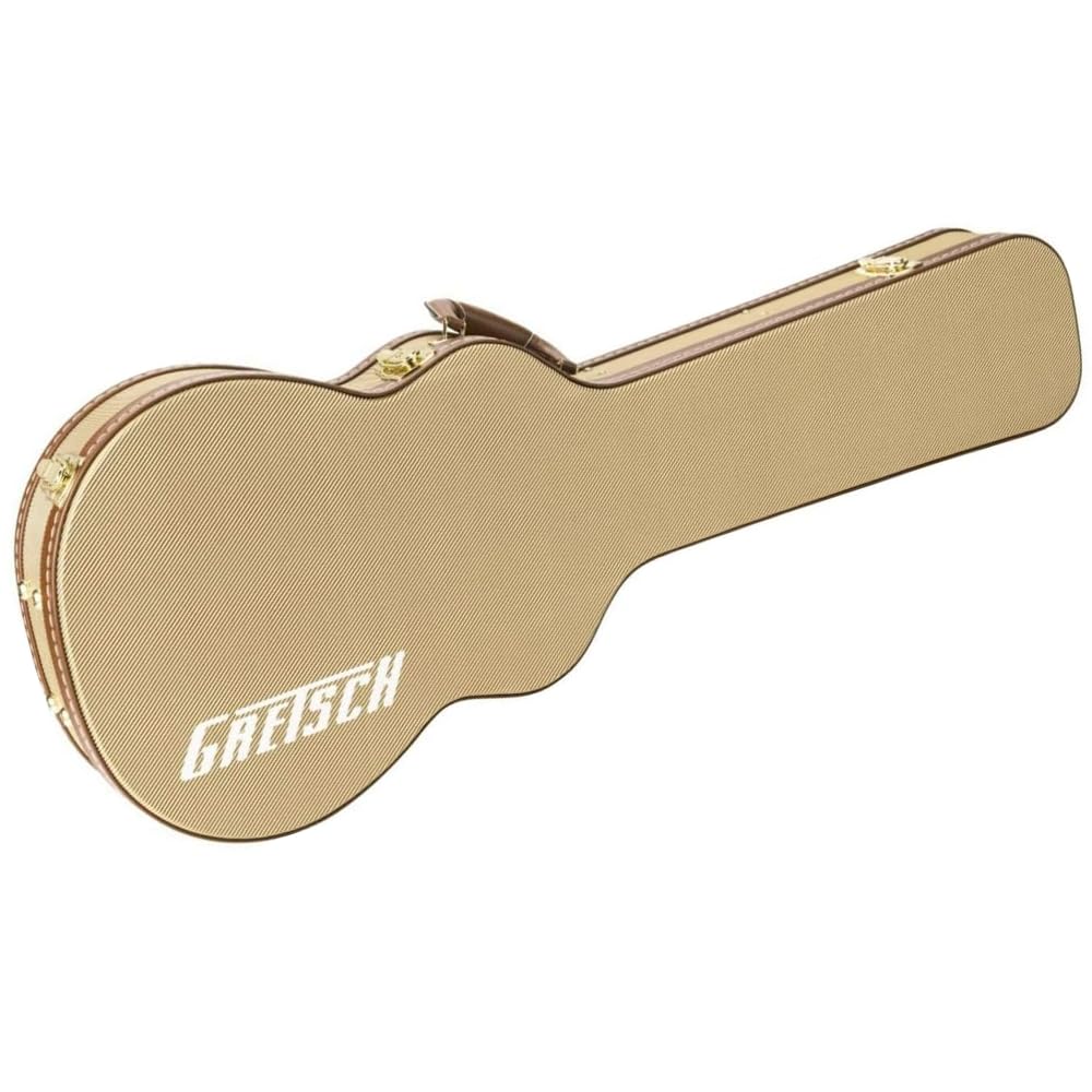 Liquid Audio Gretsch® G2655T Streamliner Guitar Case, Brown Plush Interior, Tweed - 9222655001 Bundle w/ 12-Pack Guitar Pick Polishing Cloth - Image 3