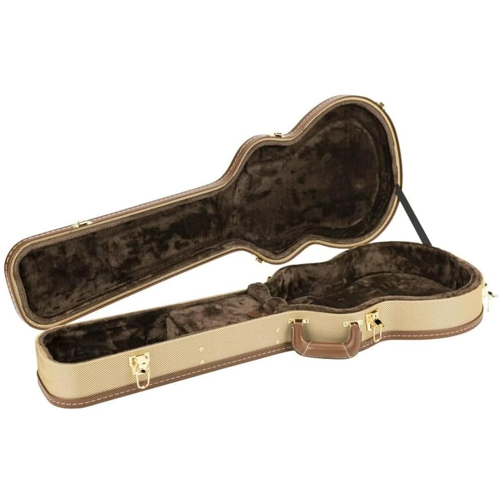 Liquid Audio Gretsch® G2655T Streamliner Guitar Case, Brown Plush Interior, Tweed - 9222655001 Bundle w/ 12-Pack Guitar Pick Polishing Cloth - Image 6
