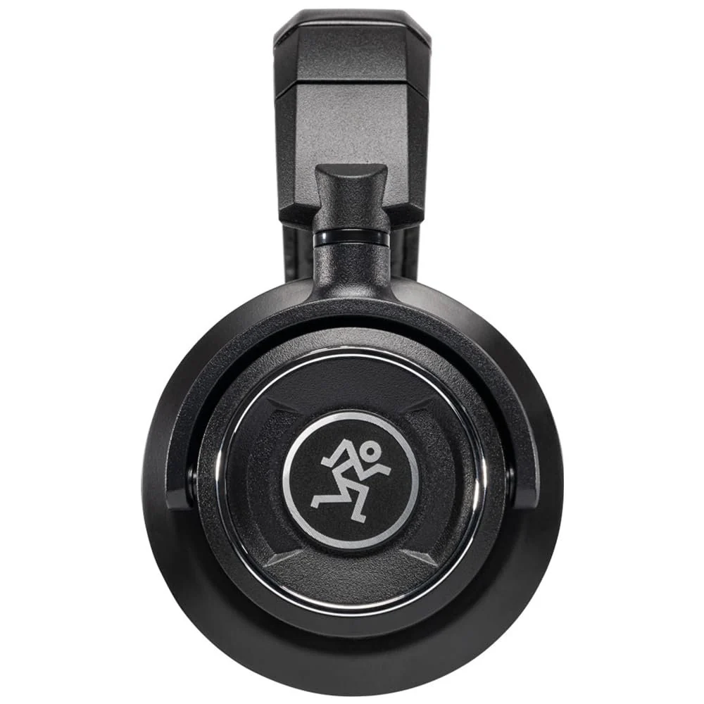Liquid Audio Mackie MC-350 Professional Closed-Back Headphones Black Bundle with Pig Hog 25ft Headphone Extension Cable and Instrument Polishiing Cloth - Image 3