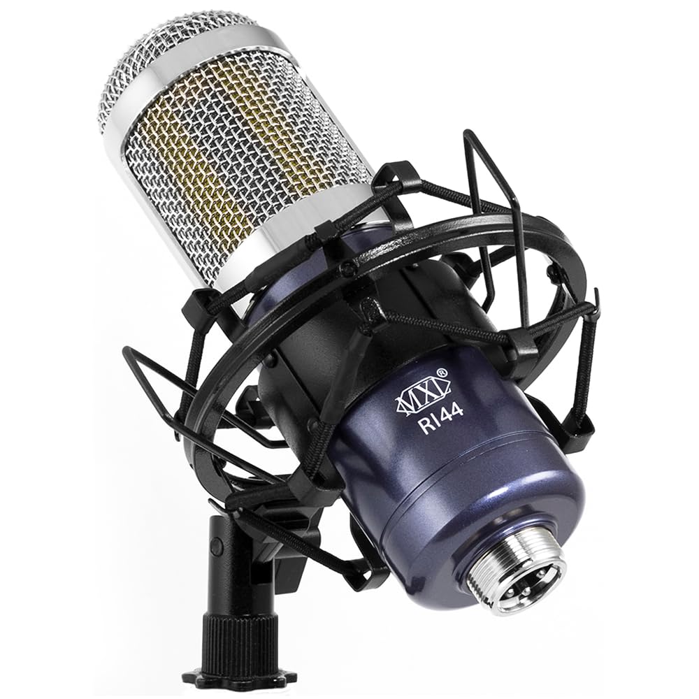 Liquid Audio MXL R144 Multi-Purpose Ribbon Microphone Bundle w/Pig Hog PHM10 8mm Mic Cable, Pop Filter Polishing Cloth - Image 5