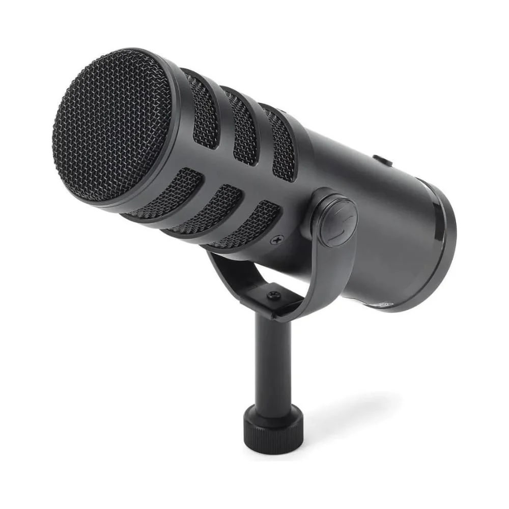 Liquid Audio Samson Q9U XLR/USB Broadcast Dynamic Microphone Bundle w/Samson SR350 Over-Ear Stereo Headphones, Pop Filter Polishing Cloth - Image 4