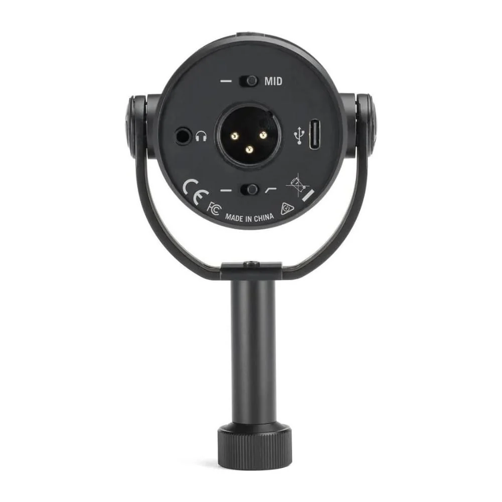 Liquid Audio Samson Q9U XLR/USB Broadcast Dynamic Microphone Bundle w/Samson SR350 Over-Ear Stereo Headphones, Pop Filter Polishing Cloth - Image 5