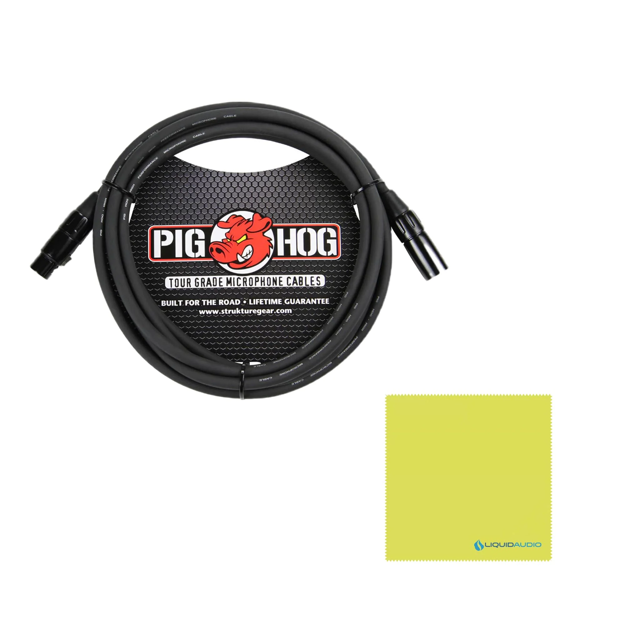 Liquid Audio sE Electronics sE2300 Large-diaphragm Condenser Microphone Bundle w/Pig Hog PHM10 8mm Mic Cable Polishing Cloth - Image 3