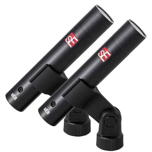 Liquid Audio sE Electronics sE8 Omni Small-diaphragm Condenser Microphone, Pair Bundle w/Pig Hog PHM10 8mm Mic Cable Polishing Cloth - Image 5