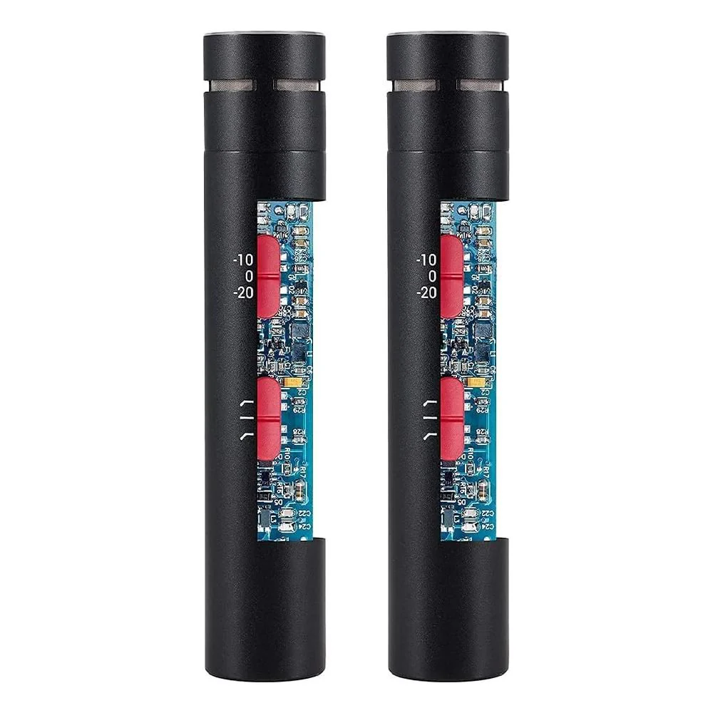 Liquid Audio sE Electronics sE8 Small-Diaphragm Condenser Microphone - Pair Bundle with Pig Hog PHM10 8mm Mic Cable Polishing Cloth - Image 5