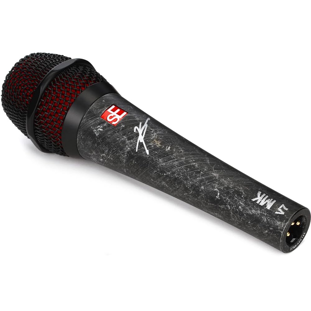 Liquid Audio sE Electronics V7 MK Myles Kennedy Signature Edition Microphone Bundle w/Pig Hog PHM10 8mm Mic Cable Polishing Cloth - Image 5