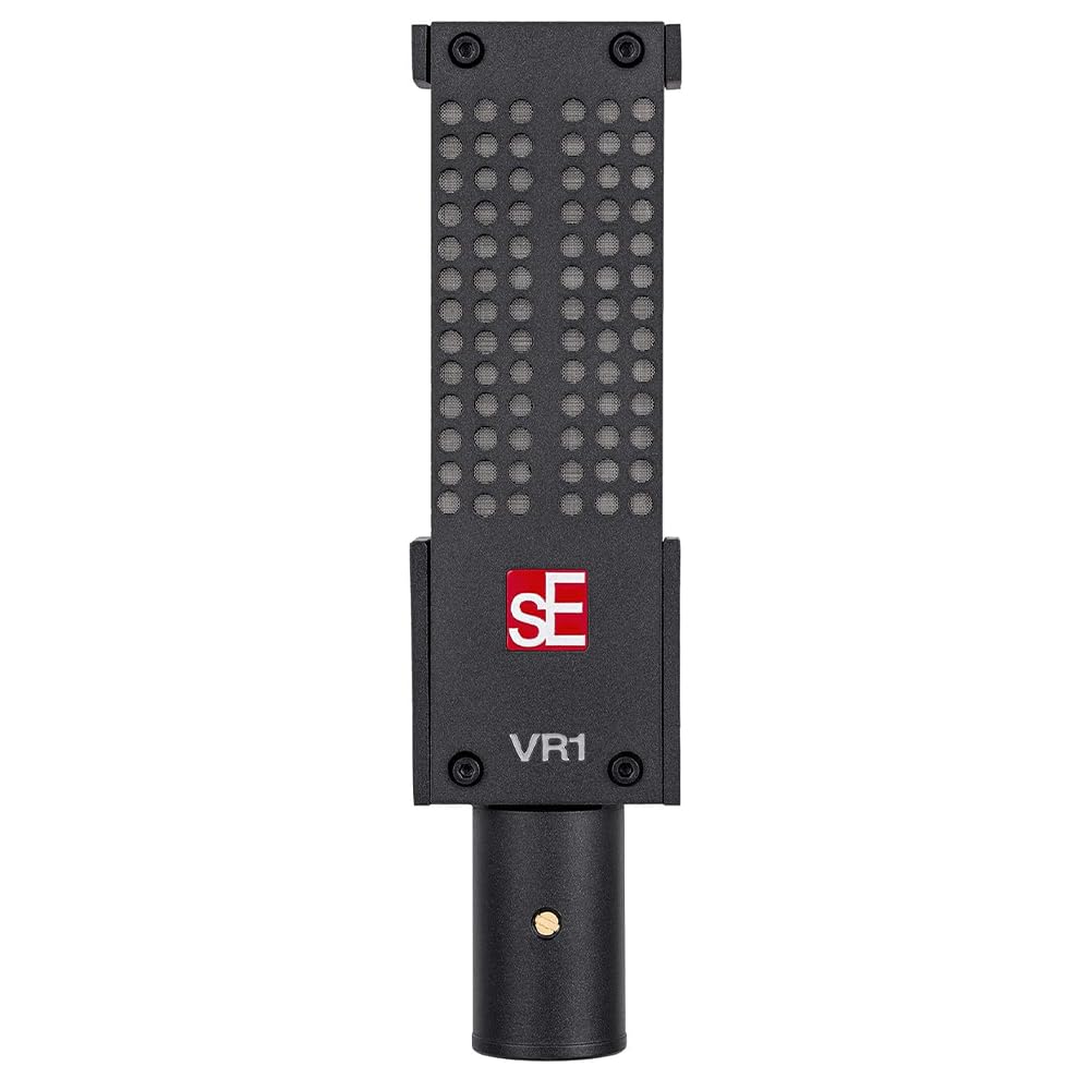 Liquid Audio sE Electronics VR1 Voodoo Passive Ribbon Microphone Bundle w/Pig Hog PHM10 8mm Mic Cable Polishing Cloth - Image 2