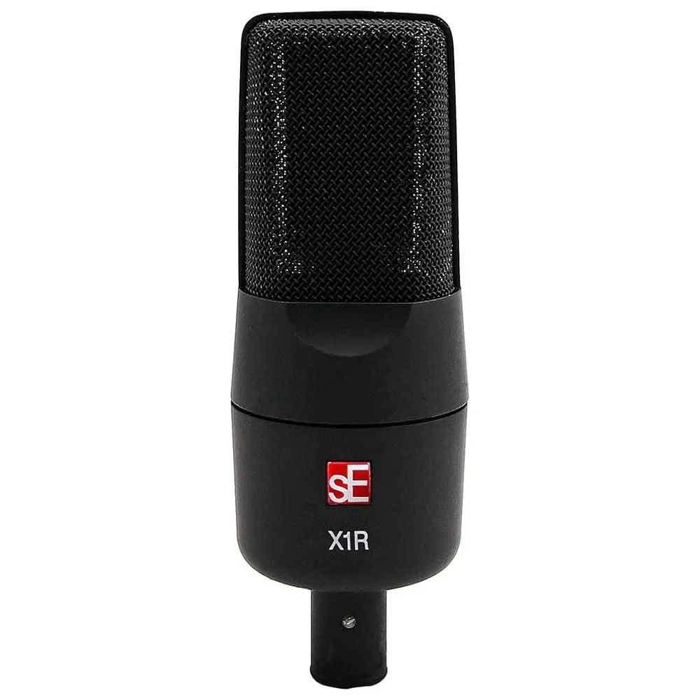 Liquid Audio - sE Electronics X1 R Ribbon Microphone Bundle w/Pig Hog PHM10 8mm Mic Cable Polishing Cloth - Image 2