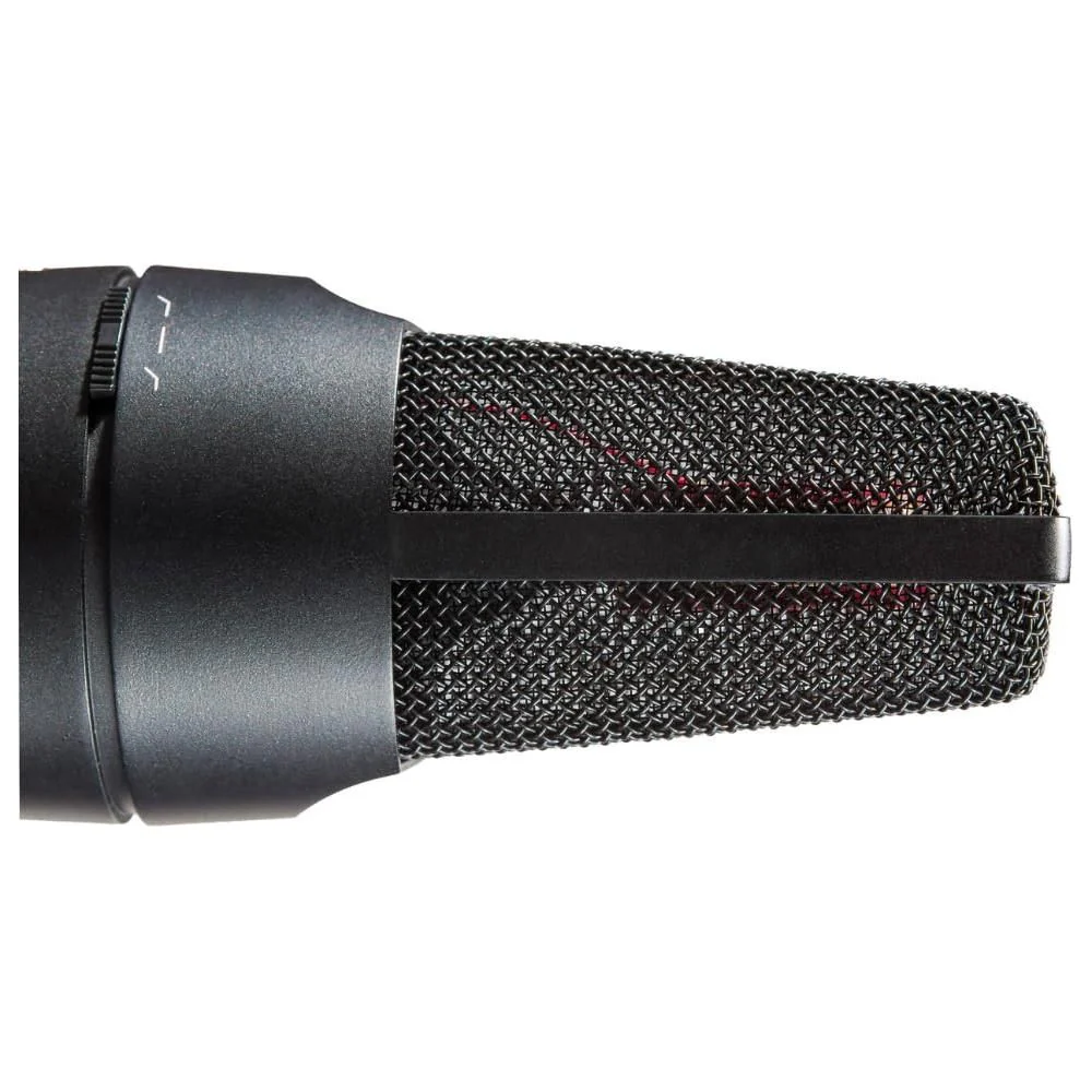 Liquid Audio sE Electronics X1 S Vocal Pack - Studio Condenser Mic with Quick-lock Shockmount and Metal Popfilter Bundle w/Pig Hog PHM10 8mm Mic Cable Polishing Cloth - Image 4