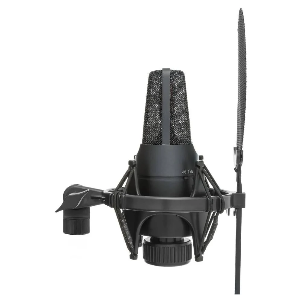 Liquid Audio sE Electronics X1 S Vocal Pack - Studio Condenser Mic with Quick-lock Shockmount and Metal Popfilter Bundle w/Pig Hog PHM10 8mm Mic Cable Polishing Cloth - Image 5