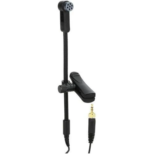 Liquid Audio Sennheiser E 908 B-EW Clip-on Cardioid Condenser Gooseneck Instrument Microphone for Saxophones Bundle w/Pig Hog PHM10 8mm Mic Cable Polishing Cloth - Image 6