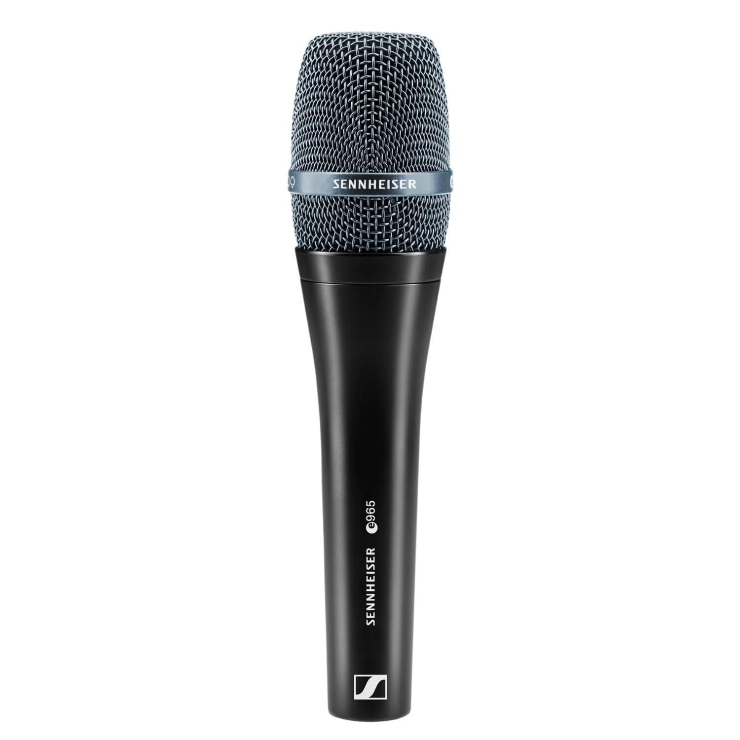 Liquid Audio - Sennheiser E 965 Condenser Handheld Vocal Microphone Bundle w/Pig Hog PHM10 8mm Mic Cable Polishing Cloth - Image 7