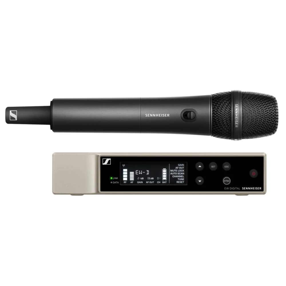 Liquid Audio Sennheiser EW-D 835-S Set (R4-9) Wireless Handheld Microphone System Bundle w/ 4-Pack Blucoil AA Batteries Polishing Cloth - Image 3
