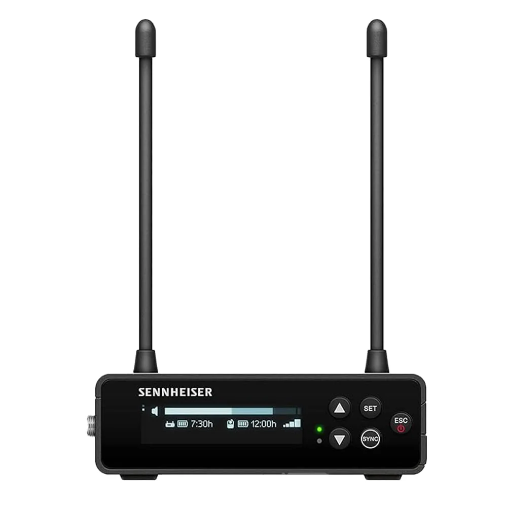 Liquid Audio Sennheiser EW-DP 835 Set (R1-6) Wireless Microphone System Bundle w/Pig Hog PHM10 8mm Mic Cable, 4-pack Blucoil AA Batteries Polishing Cloth - Image 3