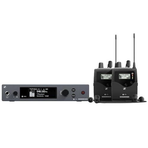 Liquid Audio Sennheiser EW IEM G4-Twin-G Wireless in-Ear Monitoring System Bundle w/ 4-Pack Blucoil AA Batteries Polishing Cloth - Image 3