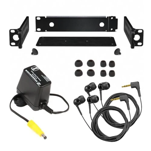 Liquid Audio Sennheiser EW IEM G4-Twin-G Wireless in-Ear Monitoring System Bundle w/ 4-Pack Blucoil AA Batteries Polishing Cloth - Image 6