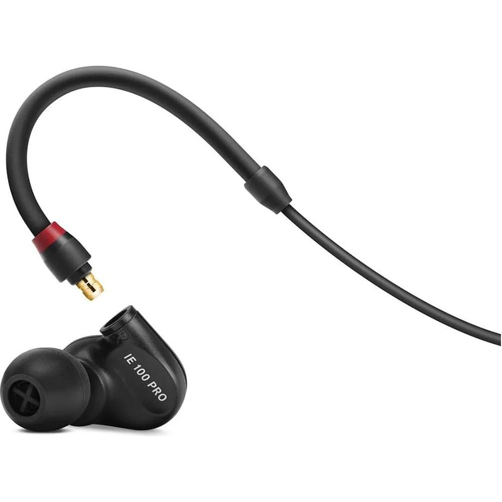 Liquid Audio Sennheiser IE 100 PRO in-ear Monitor, Black Bundle w/Sennheiser IE PRO BT Connector Polishing Cloth - Image 6