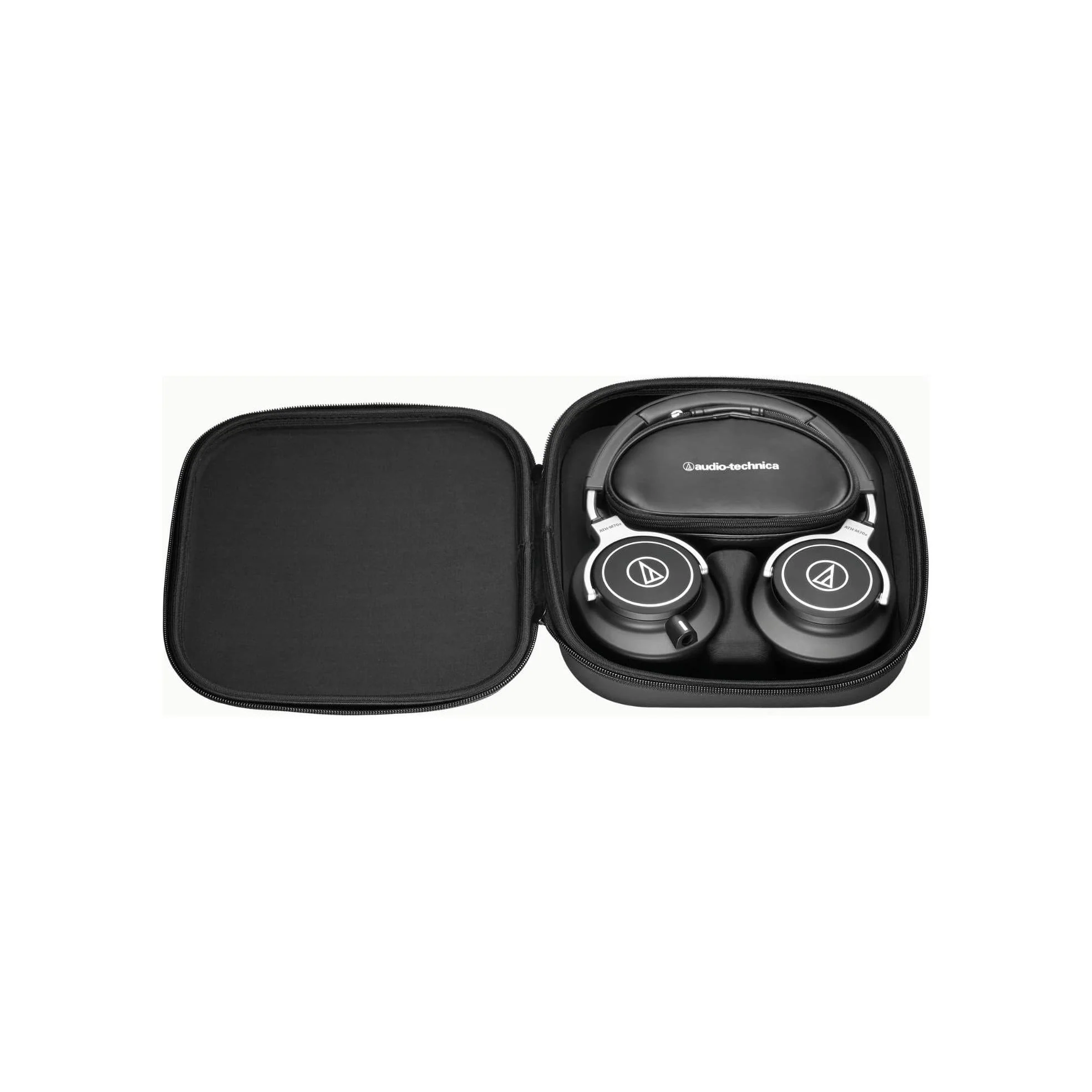 Liquid Audio Audio-Technica ATH-M70x Professional Monitor Headphones Bundle w/Pig Hog Solutions Headphone Extension Cable 1/4" Polishing Cloth - Image 5