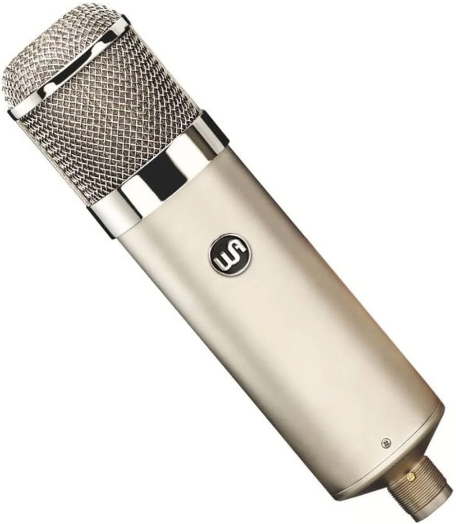 Liquid Audio Warm Audio WA-47 True '47 Style Capsule Tube Condenser Microphone Bundle w/Shock Mount, Pig Hog 8mm XLR Mic Cable Polishing Cloth - Image 3