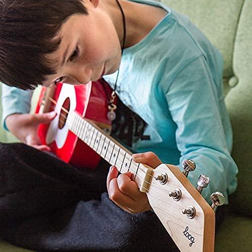 Loog 3 String Pro Acoustic Guitar and Accompanying App for Children, Teens and Beginners - Image 7