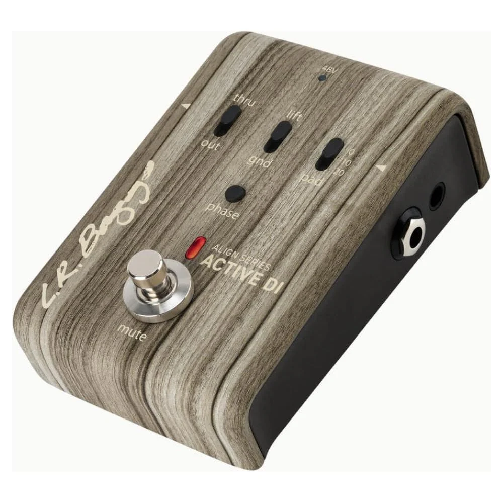 LR Baggs Align Series Active DI Acoustic Pedal Bundle w/ 12x Picks and Liquid Audio Polishing Cloth - Image 4