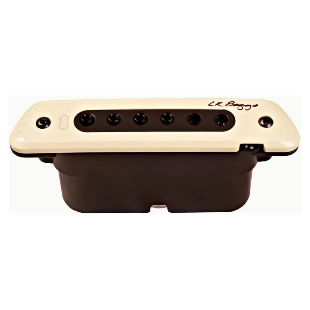 LR Baggs M80 Acoustic Guitar Magnetic Soundhole Pickup Full Range Bundle w/ 12x Fender Picks and Liquid Audio Polishing Cloth - Image 2