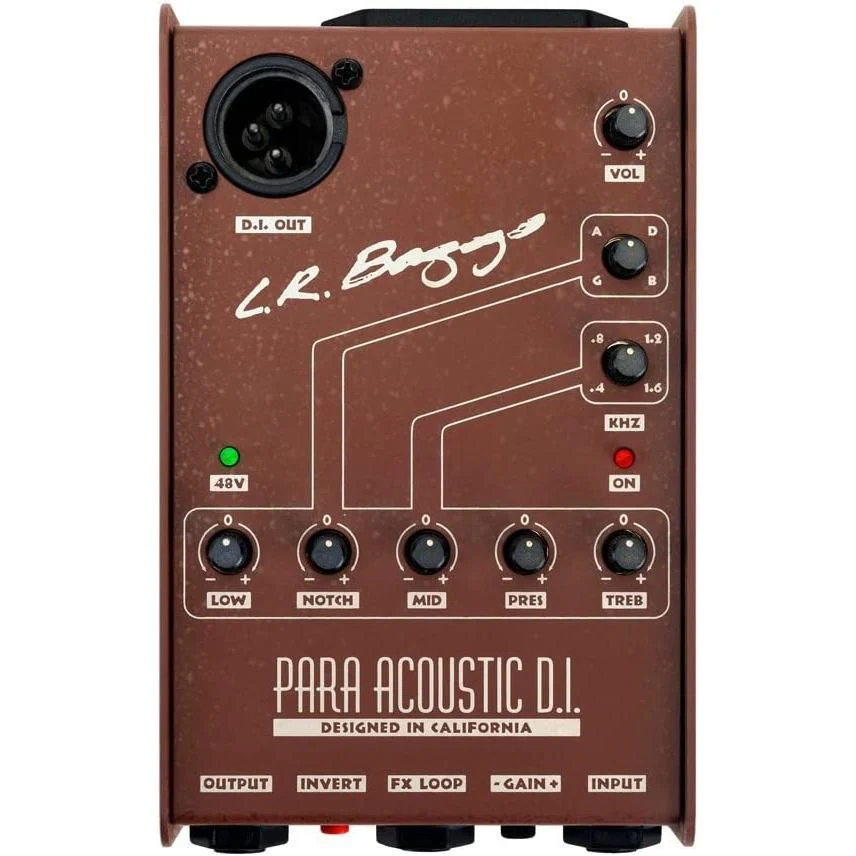 LR Baggs Para DI Acoustic Guitar Preamp and 5-band EQ Bundle w/ 12-Pack Fender Guitar Picks & Liquid Audio Polishing Cloth - Image 5