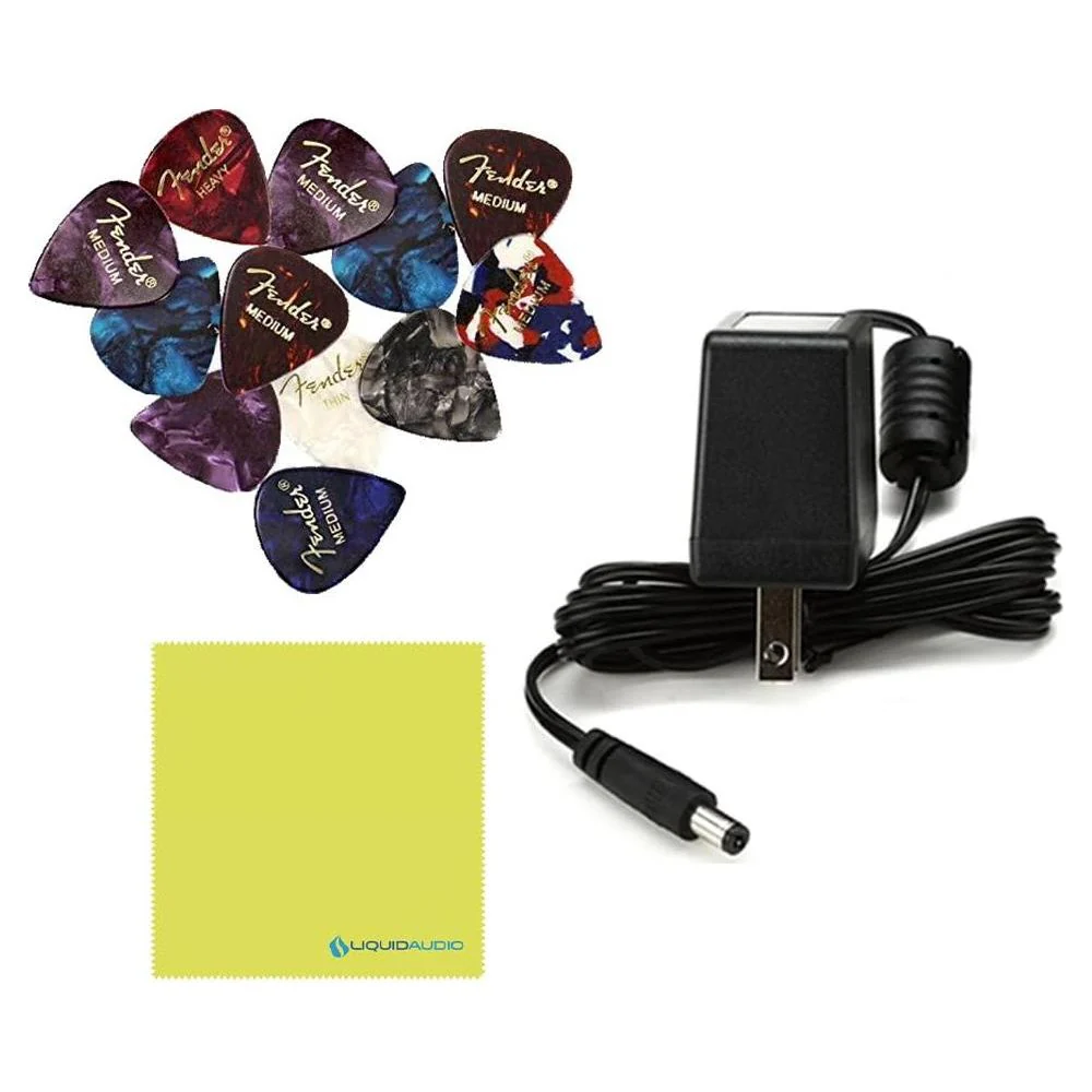 LR Baggs Voiceprint DI Acoustic Guitar Impulse Response Effects Pedal Bundle w/ 12x Fender Picks and Liquid Audio Polishing Cloth - Image 6