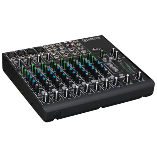 Ma ckie 1202VLZ4 12-Channel Compact Analog Mixer Bundle w/ 4-Pack Pig Hog PHM10 8mm Mic Cable and Liquid Audio Polishing Cloth - Image 4