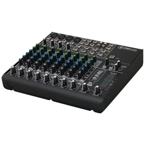 Ma ckie 1202VLZ4 12-Channel Compact Analog Mixer Bundle w/ 4-Pack Pig Hog PHM10 8mm Mic Cable and Liquid Audio Polishing Cloth - Image 5