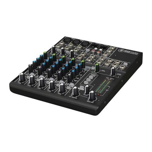 Mackie 802VLZ4 8-Channel Ultra-Compact Analog Mixer Bundle w/ 4-Pack Pig Hog PHM10 8mm Mic Cable and Liquid Audio Polishing Cloth - Image 3