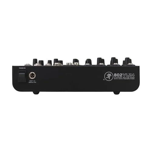 Mackie 802VLZ4 8-Channel Ultra-Compact Analog Mixer Bundle w/ 4-Pack Pig Hog PHM10 8mm Mic Cable and Liquid Audio Polishing Cloth - Image 5