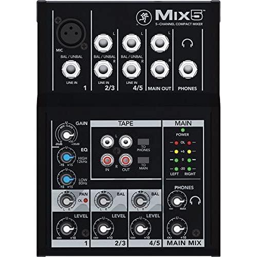 Mackie Mix Series Mixer , Black - Image 3