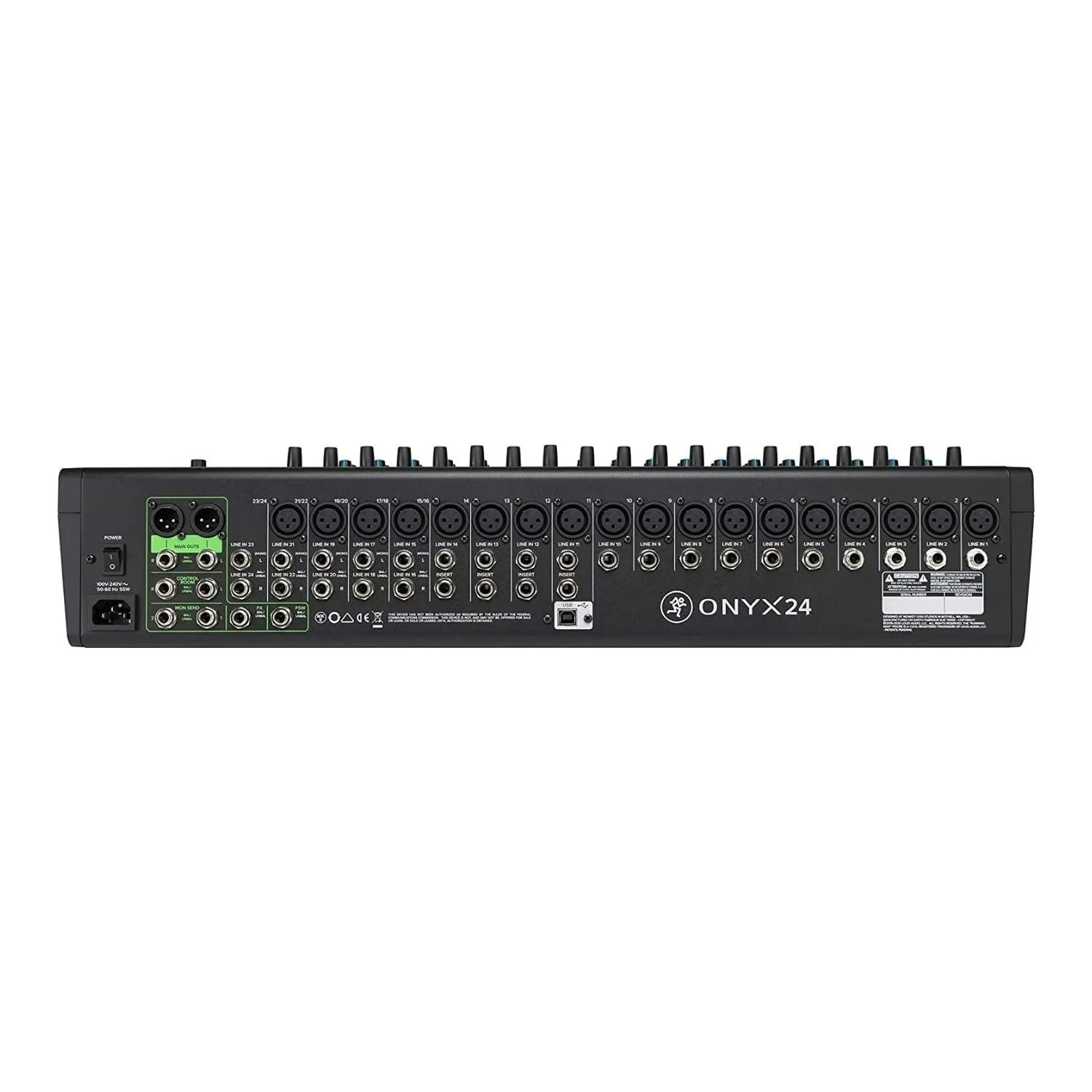 Mackie Onyx Channel Premium Analog Mixer with Multi-Track USB - Image 20