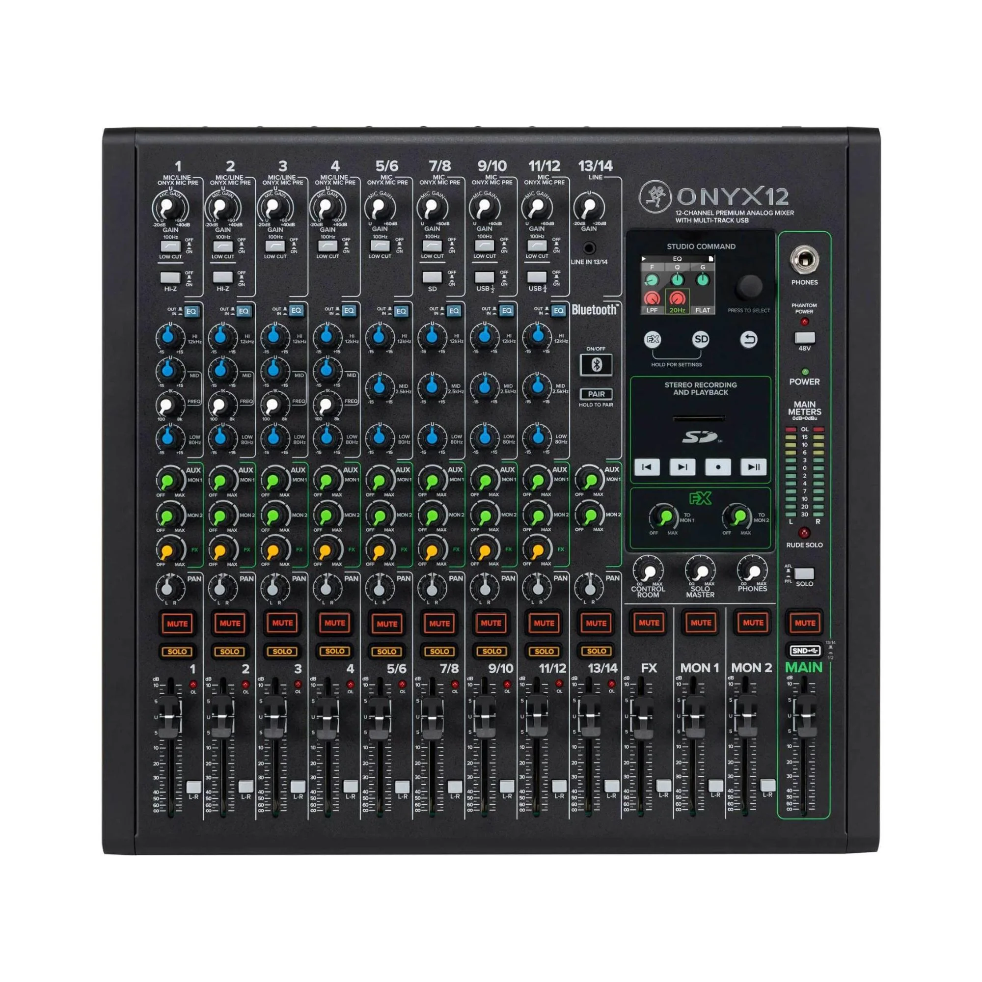 Mackie Onyx Channel Premium Analog Mixer with Multi-Track USB - Image 6