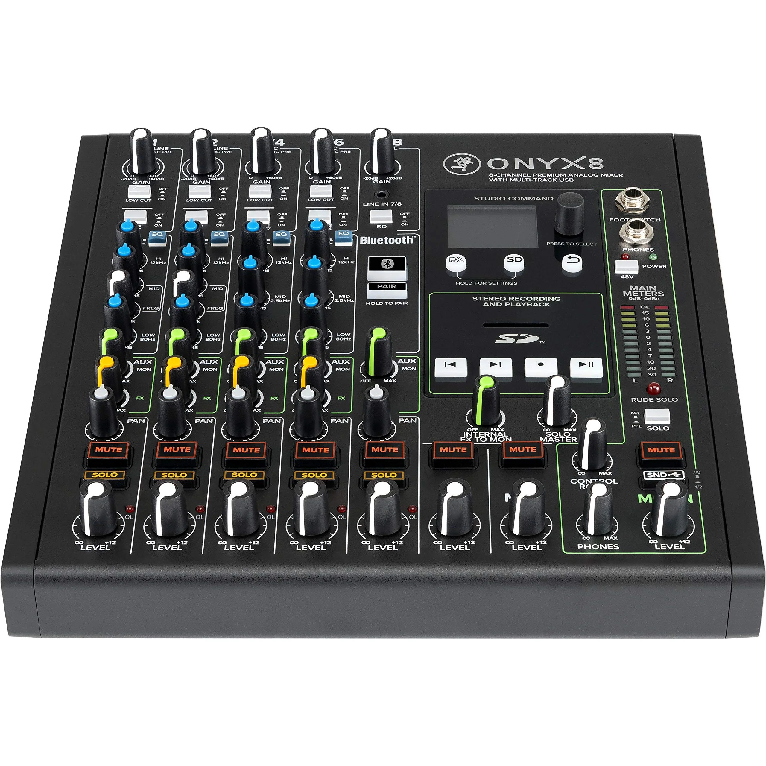 Mackie Onyx Channel Premium Analog Mixer with Multi-Track USB - Image 7