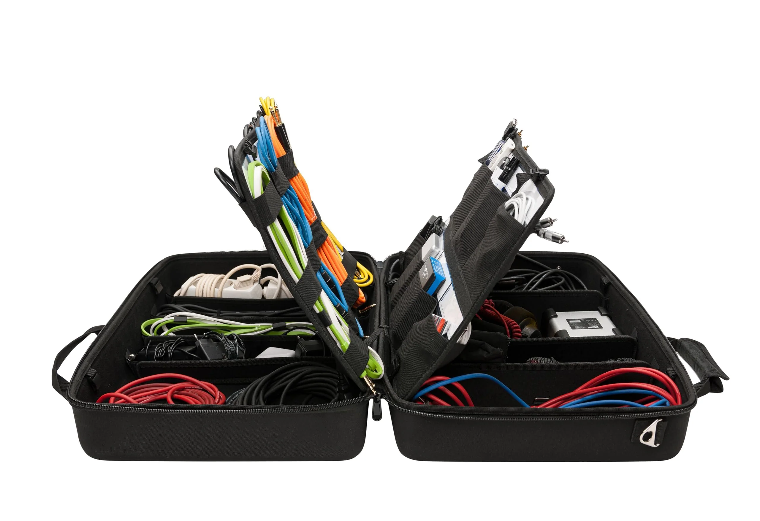 Magma AllGanizer Pro Accessory Case for Organizing and Storing Cables, Adapters, Microphones, Small Mixers or Production and Podcast Equipment; Keeps your Gear Safe, Secure and Organized