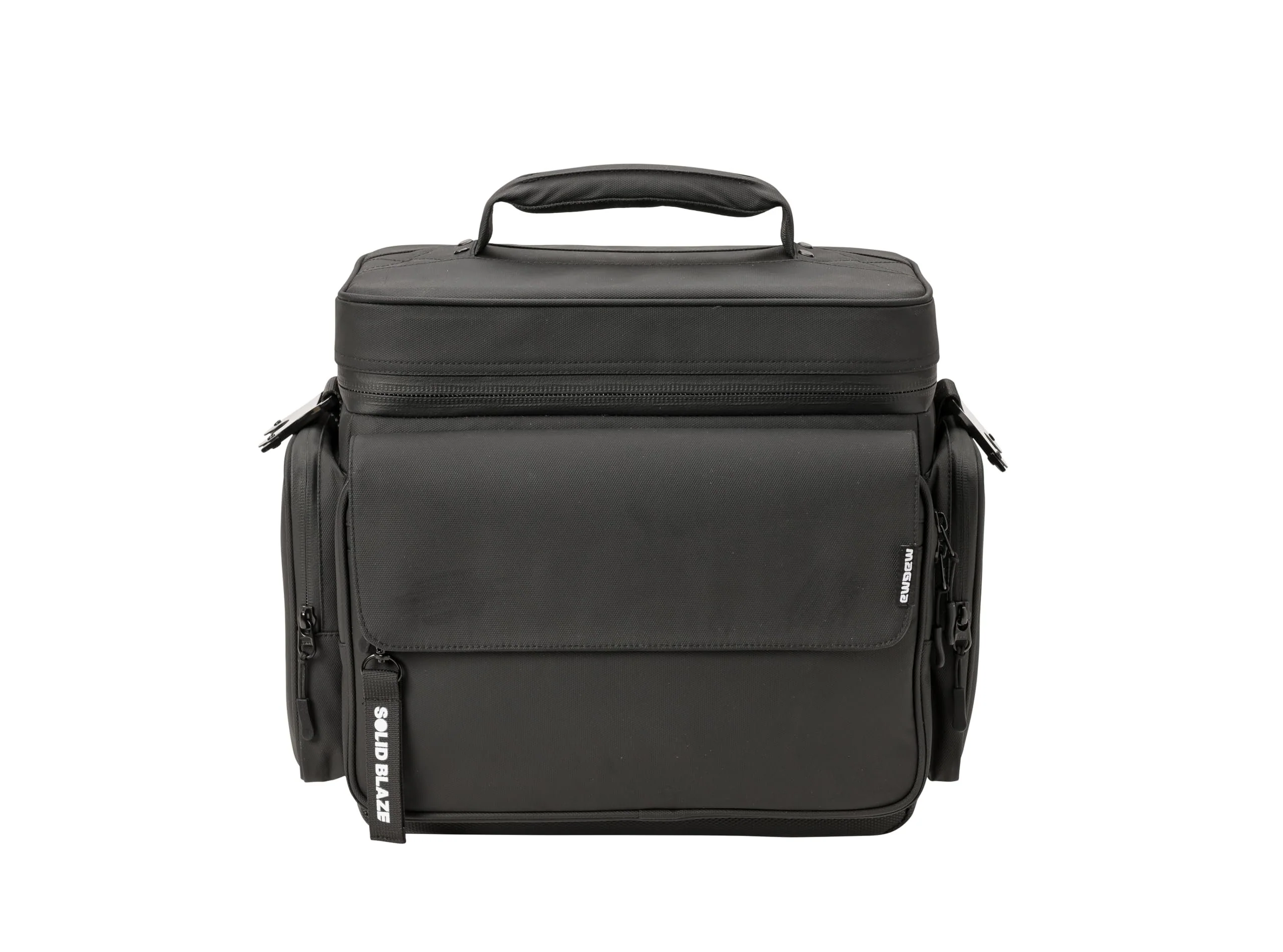 Magma Solid Blaze Vinyl Bag; Holds up to 50 x 12" Records in Water Resistant, Eco Friendly, Durable and Sleek Case