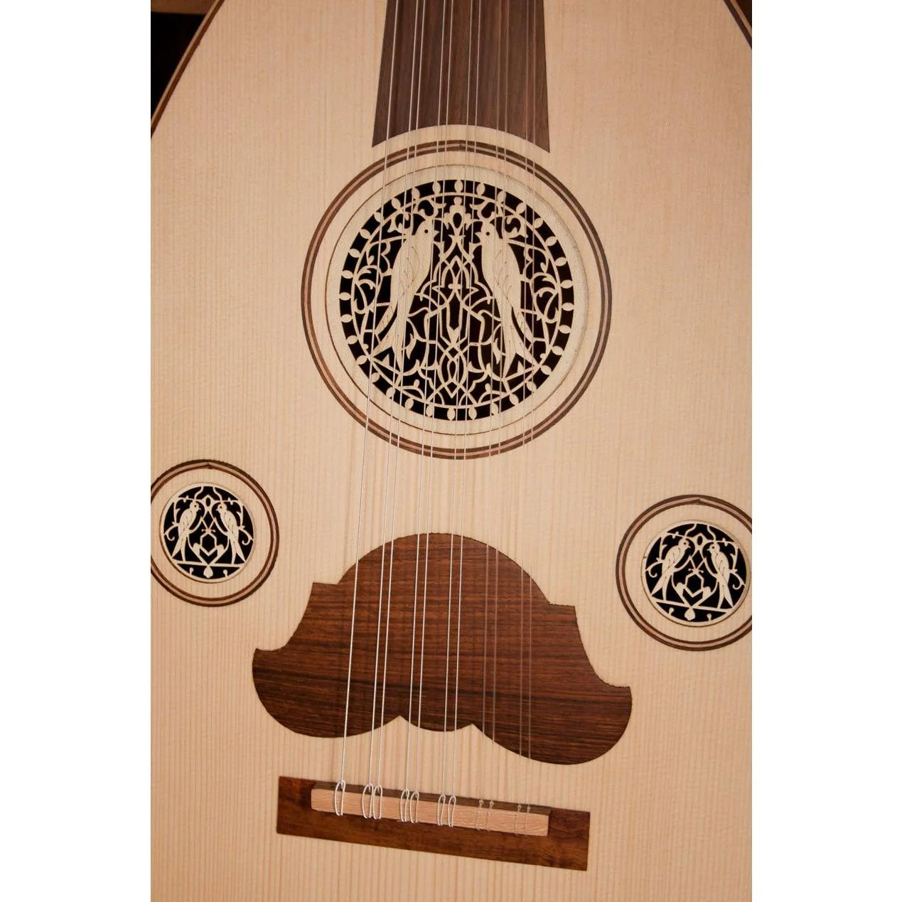 Mid-East OUDRN Arabic Oud Sheesham w/ Gig Bag - Image 3
