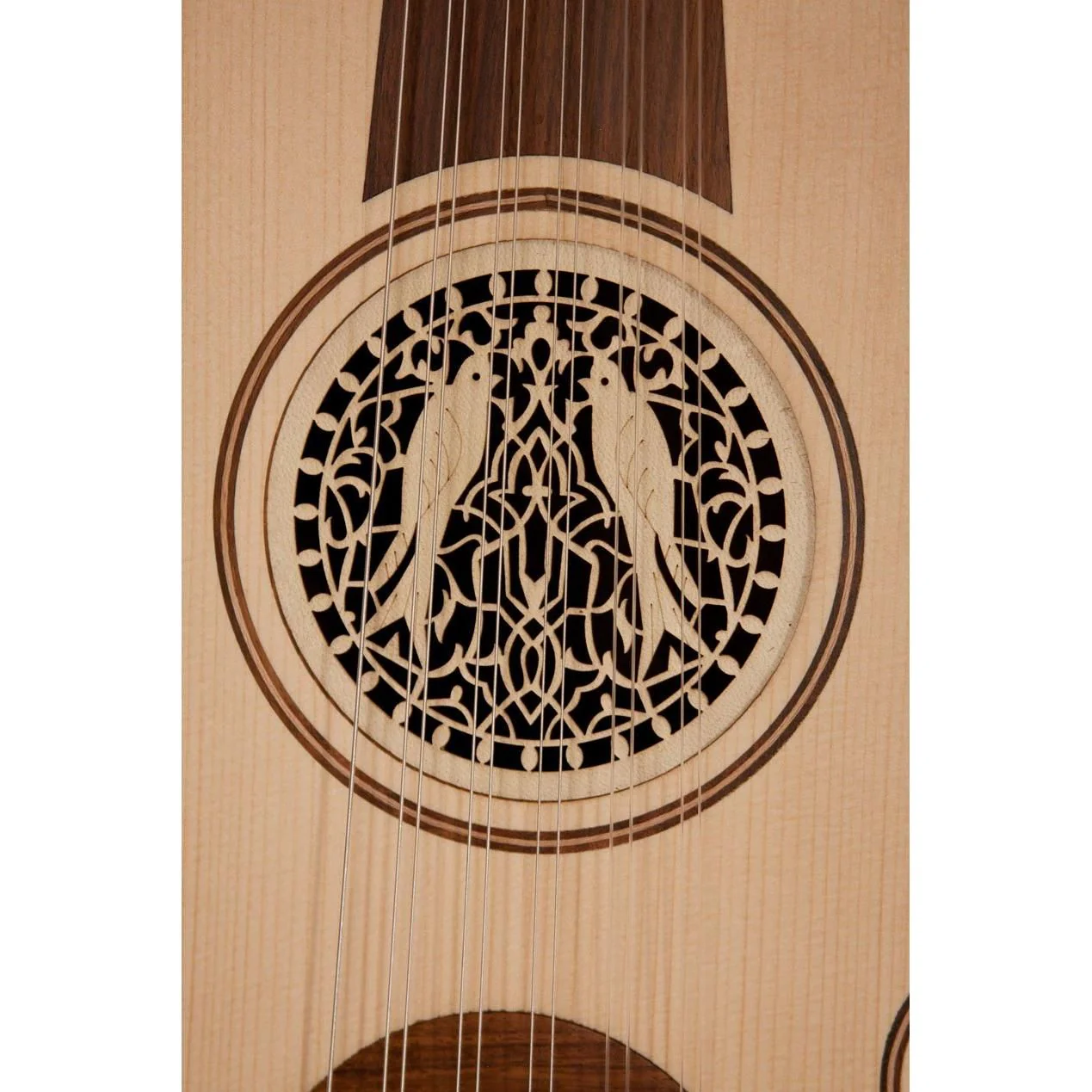 Mid-East OUDRN Arabic Oud Sheesham w/ Gig Bag - Image 4