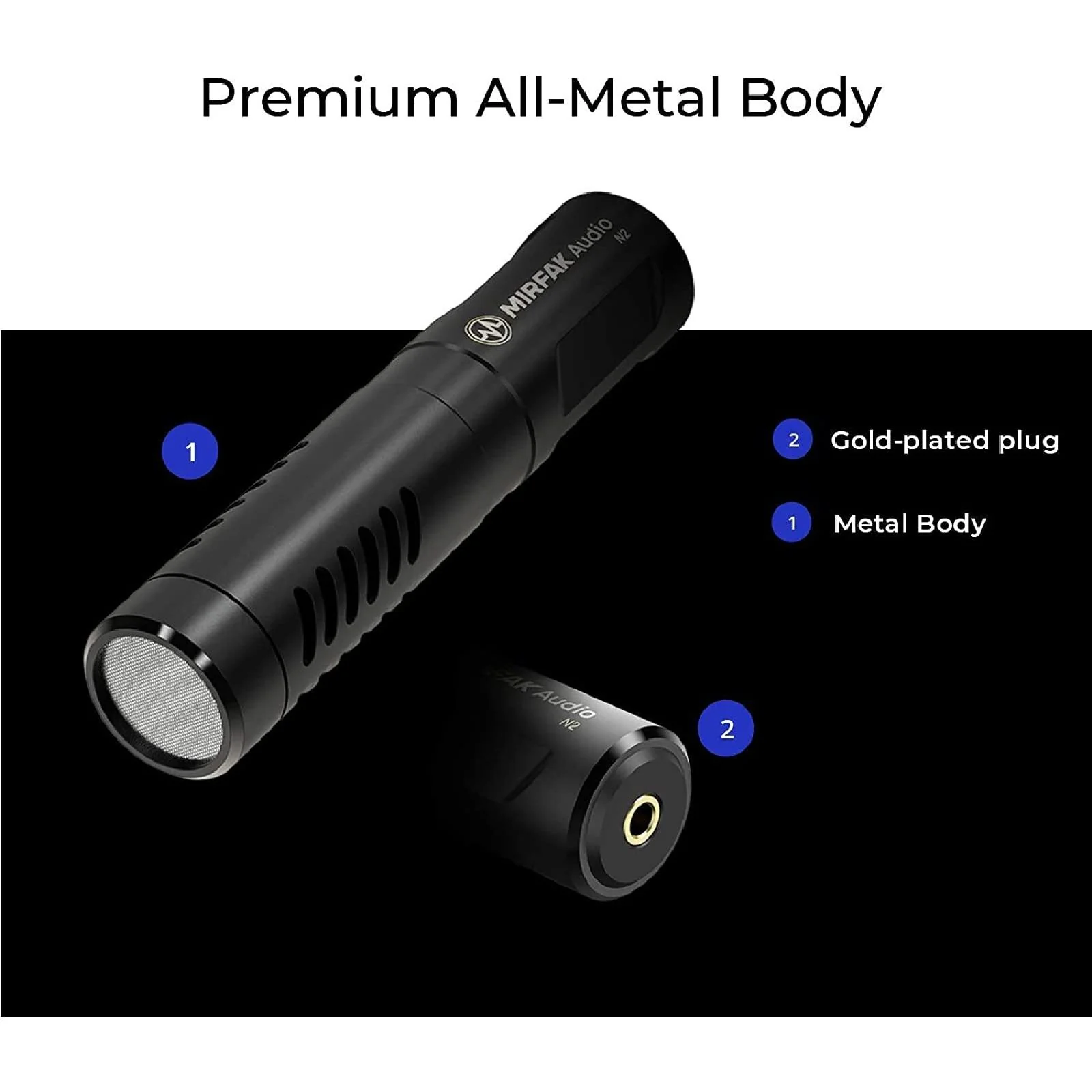 Mirfak N2 Shotgun Microphone (MFA02) - Image 2