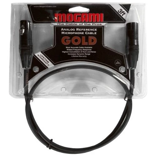 Mogami GOLD STUDIO XLR Microphone Cable, XLR-Female to XLR-Male, 3-Pin, Gold Contacts, Straight Connectors - Image 13