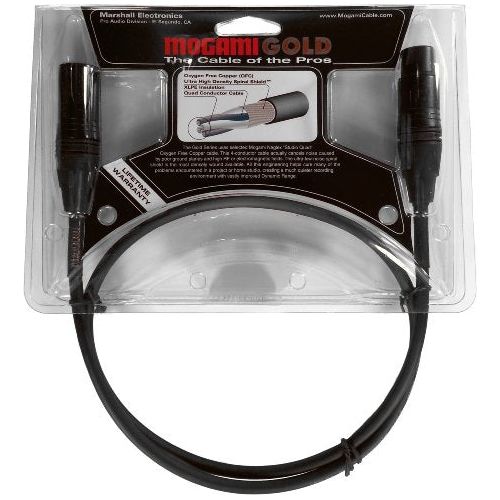 Mogami GOLD STUDIO XLR Microphone Cable, XLR-Female to XLR-Male, 3-Pin, Gold Contacts, Straight Connectors - Image 14